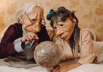 PR foto til teaterforestillingen André og Dorine