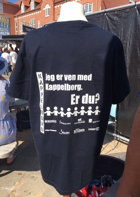 T-shirt til medlemmer af Kappelborgs Venner