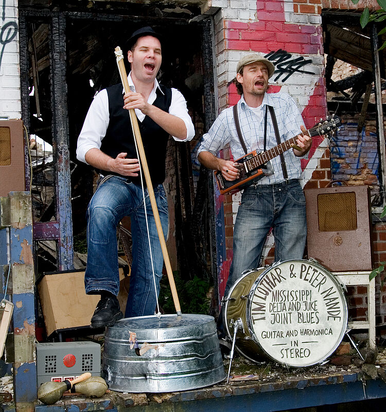 Foyerblues med Tim Lothar & Peter Nande