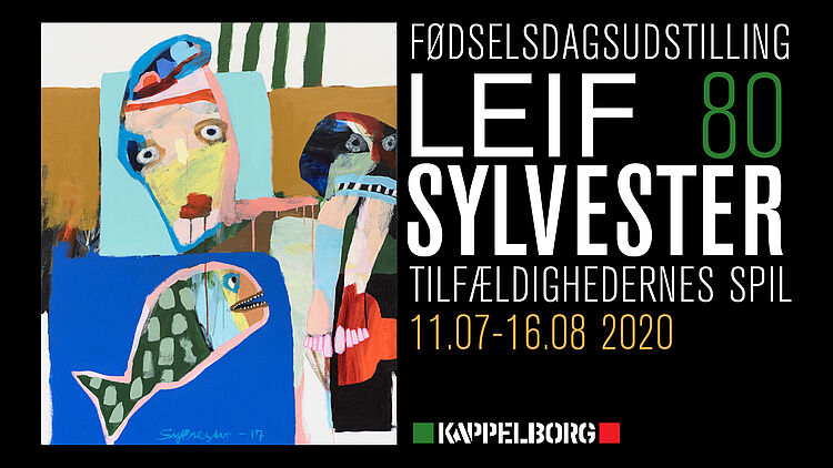 Guidet tur i Leif Sylvester udstilling