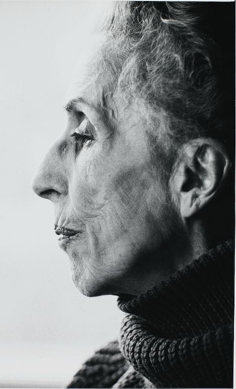 Foto af Karen Blixen taget af artist Peter Beard