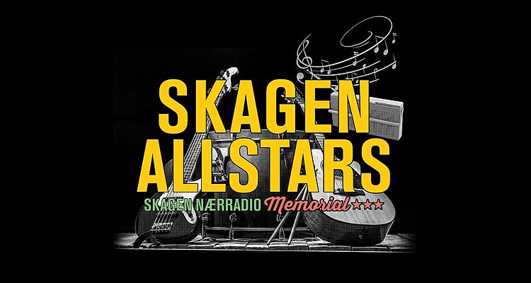 Plakat til koncerten Skagen Allstars