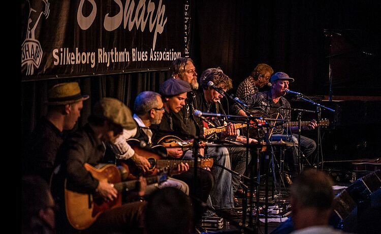 Foto af en tidligere Blues Jamboree besætning