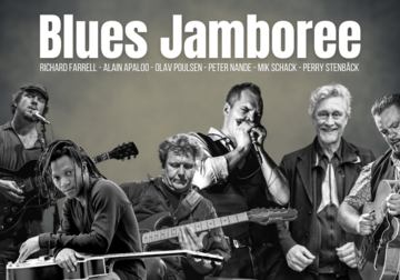 Foto af medlemmerne af Blues Jamboree